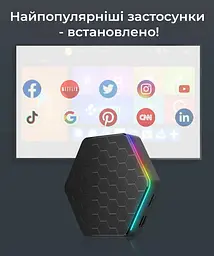 Смарт ТВ приставка T95Z Plus H618 4/64Gb - мініатюра 3