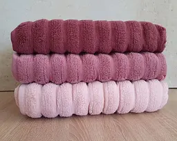 Набір турецьких махрових рушників Cestepe MicroCotton Premium 3 штуки 70x140 Ezgi 5 щільність 600 г/м2 - мініатюра 3