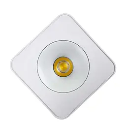Світильник точковий накладний SIDNEY-S 10W 4000K IP20 квадрат білий Violux ( 330441 ) - мініатюра 2