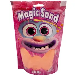 Креативна творчість Кінетичний пісок Magic sand 39403-7 помаранчевий 500 грам