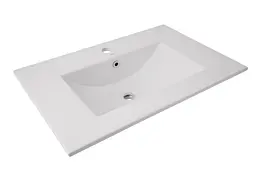 Раковина врізна меблева Qtap Albatross 720х460х180 White без донного клапана QT01113070CW1