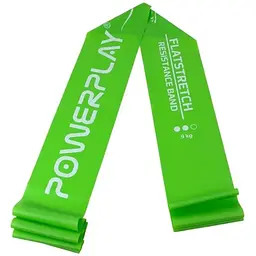 Стрічка еспандер PowerPlay PP_4112_Green_Medium зелений, на 9 кг