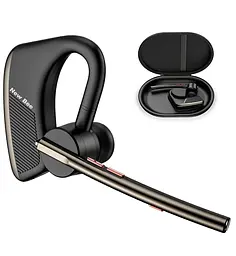 Бездротова Bluetooth гарнітура New Bee M50 з шумозаглушенням і захисним кейсом