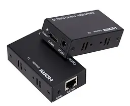 Подовжувач HDMI Extender до 60 метрів по витій парі (один кабель) Tcom 1080p