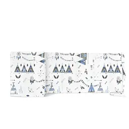 Бортики в дитяче ліжечко 30x120 DREAM WIGWAMS, блакитний (WeltBed_WigwamDream_30x120)