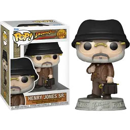 Фігурка Funko Pop Фанко Поп Indiana Jones Henry Jones Sr Індіана Джонс Генрі Джонс Старший 10 см FP A MQ 1324 - мініатюра 2