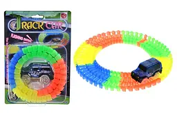 Дитячий гоночний трек з машинкою Translucent Track Car 7210 на блістері р.24х17х6см
