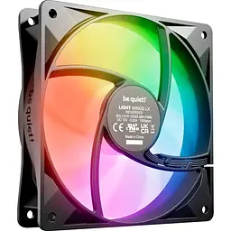 Вентилятор Be quiet! Light Wings LX 120mm PWM Reverse Black (BL132) - мініатюра 2