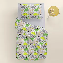 Дитяча постільна білизна Cosas DINO WORLD 110х140см (DinoWorld_52Grey_140) - мініатюра 2