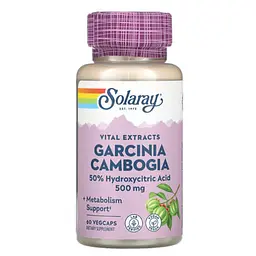 Гарцинія Garcinia Cambogia 500 mg 60 капсул Solaray vit0006182