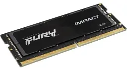 Пам'ять SO-DIMM, DDR5, 16Gb, 6000 MHz, Kingston Fury Impact, 1.35V, CL38 (KF560S38IB-16) - мініатюра 3