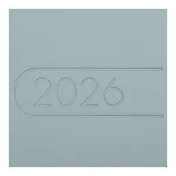 Щотижневик датований Buromax Light Morandi 2026 85 x 153 мм штучна шкіра світло-синій (BM.2898-30) - мініатюра 4