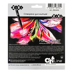 Олівці кольорові ZiBi Art Line 24 шт. (ZB.2434) - мініатюра 2