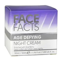Антивіковий нічний крем для шкіри обличчя Face Facts 50 мл - мініатюра 3
