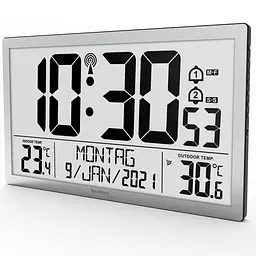 Годинник настінний Technoline WS8113 Silver (WS8113), Сріблястий - мініатюра 3