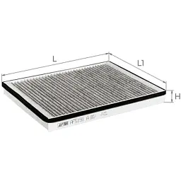 Фільтр салону ALPHA FILTER AF5191a