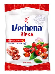Льодяники Verbena з шипшиною та вітаміном С 60 г