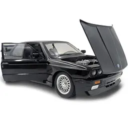 Колекційна металева модель автомобіля АвтоЕксперт BMW M3 E30 з інерцією, світлом та звуком 1:24 - мініатюра 6