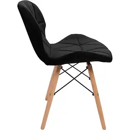 Комплект стільців GT Racer X-D27 Fabric Black (4 шт) - мініатюра 6