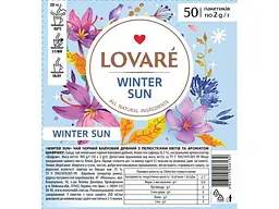 Чай Lovare Winter sun 50 пакетиків