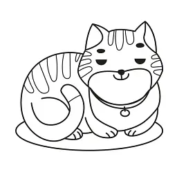 Розфарбовка для малюків. Книга 6. Коти та собаки - мініатюра 2