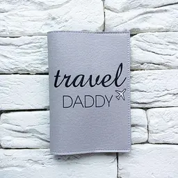 Обкладинка для паспорта Travel Daddy 3 (сірий) - мініатюра 2