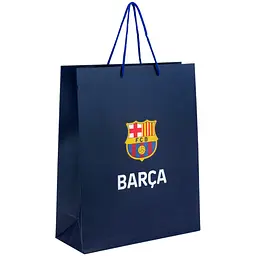 Набір паперових подарункових пакетів Kite FC Barcelona 26х32 см 5 шт. (BC25-266)