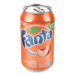 Напій Fanta Peach зі смаком персика газований 355 мл
