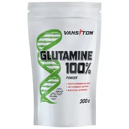 Амінокислота Glutamine, 300 грам Vansiton fit0018669
