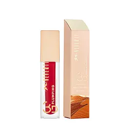 Блиск для губ Neverti 3D Plumping Intense Lipgloss рідкий зволожуючий 008 Flirty Fizz/Червоно-кораловий (NP800)