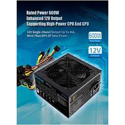 Блок живлення PcCooler 600W (HW600-NP) - мініатюра 7