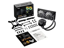 Водяне охолодження Asus TUF Gaming LC III 240 ARGB (90RC01J1-B0EAY0) - мініатюра 12