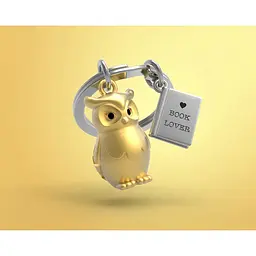 Брелок Metalmorphose Owl & Book (8000020592955) - мініатюра 3