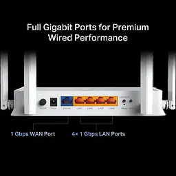 Бездротовий роутер - маршрутизатор Wi-Fi 7 - TP-LINK Archer BE220W 3600MBPS DUAL band - мініатюра 4