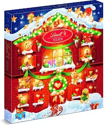 Адвент календар Lindt Teddy 128 г