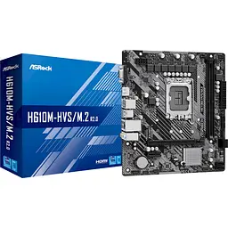 Материнська плата AsRock H610M-HVS/M.2 R2.0 (H610M-HVS/M.2 R2.0) (Socket 1700, Intel H610, Micro-ATX) - мініатюра 5