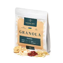 Гранола Банан Banana Gregory Mill 250 г - мініатюра 2