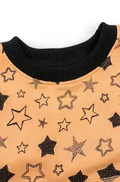 Джемпер і штани для дитини з тканини з начосом Stars