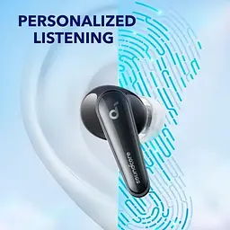 Бездротові навушники у кейсі Anker SoundCore Liberty 4 чорні (midnight black) - мініатюра 4