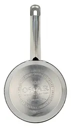 Ківш Oscar Grand, з кришкою, нержавіюча сталь, 14 см, 0,9 л (OSR-3001-14) - мініатюра 3