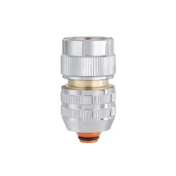 Конектор для поливального шлангу 1/2"-5/8" з системою "Aquastop" Claber Metal-Jet 9611