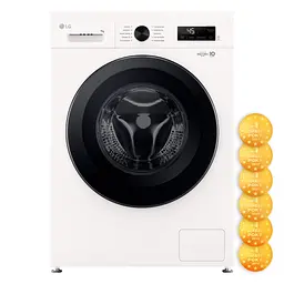 Пральна машина LG фронтальна, 7кг, 1200, A+++, 44см, дисплей, пара, інвертор, білий (F2Y1HS6W) - мініатюра 10