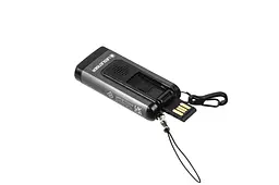 Ліхтар-брелок Ledlenser K6R зі звуковою сигналізацією заряджається 400/200/20 Gray Safety - мініатюра 4