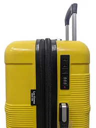 Валіза велика Lee Cooper 32203 полікарбонат L Жовтий - мініатюра 4