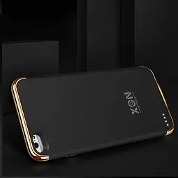 Чохол-акумулятор XON PowerCase для iPhone 6/6S/7/8 3500 mAh Чорний/Золотий (PCBS1108135G 1257) - мініатюра 5