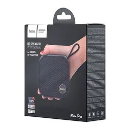 Портативна Bluetooth-колонка Hoco HC22 Auspicious sports BT speaker Black - мініатюра 2