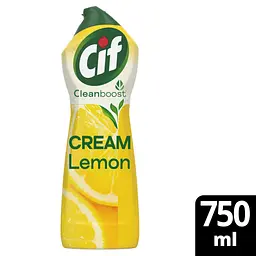 Крем для чищення кухні Cif Актив Лимон 750 мл (8712561910750/8720182847218) - мініатюра 3