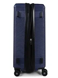 Валіза дорожня гігант (XL) полікарбонат Airtex 968 110л 75х50х30 см Темно-синій (Dark blue) - мініатюра 6