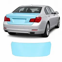 Антигравійна захисна бронеплівка за лекалами для BMW 7 Series F01/F02 2008-2015 - зона кришки багажника
