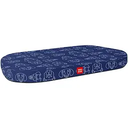 Лежанка для собак Waudog Relax, Собаки, зі змінним чохлом, розмір S, 55х40 см (097-0123) - мініатюра 3